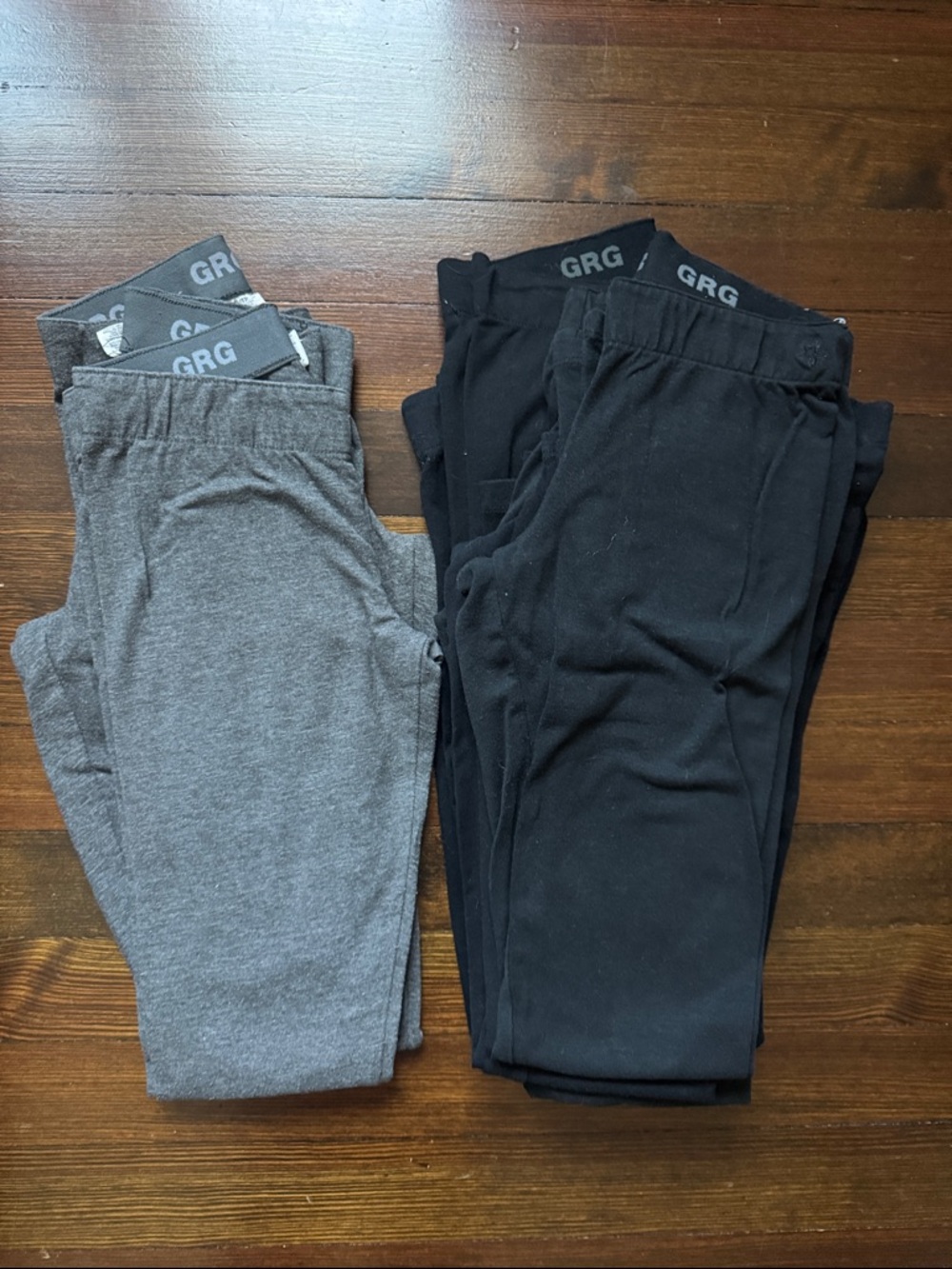 Woman’s ' Cotton Stretch Bottoms - 7 Black Pairs & 3 Gray Pairs